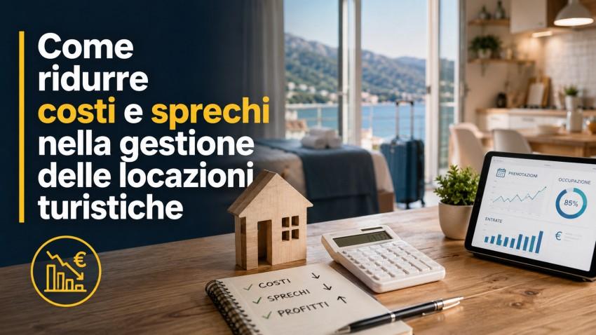 10 Modi per ridurre costi e sprechi nella gestione delle locazioni turistiche