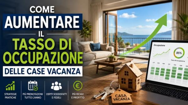 Come aumentare il tasso di occupazione delle case vacanza